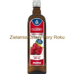 Sok z malin 100% czysty bez konserwantów pasteryzowany 490 ml Oleofarm